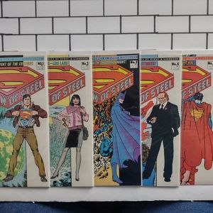Superman Man Of Steel complete set 1-4